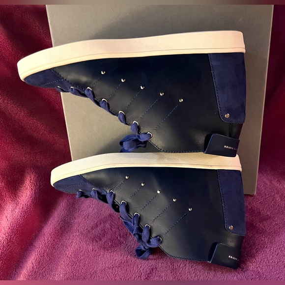 Giuseppe Zanotti High Top Wedge Hidden Hill Sneaker - Picture 8 of 12